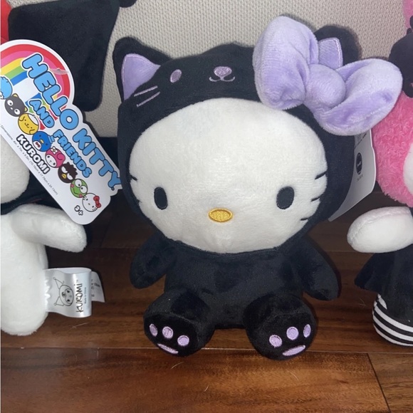 Halloween Hello Kitty & Friends Set of 4 (8 inch) plush My Melody Kuromi Kerropi - Picture 3 of 10